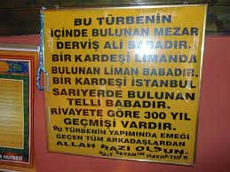 dervis ali baba turbesi