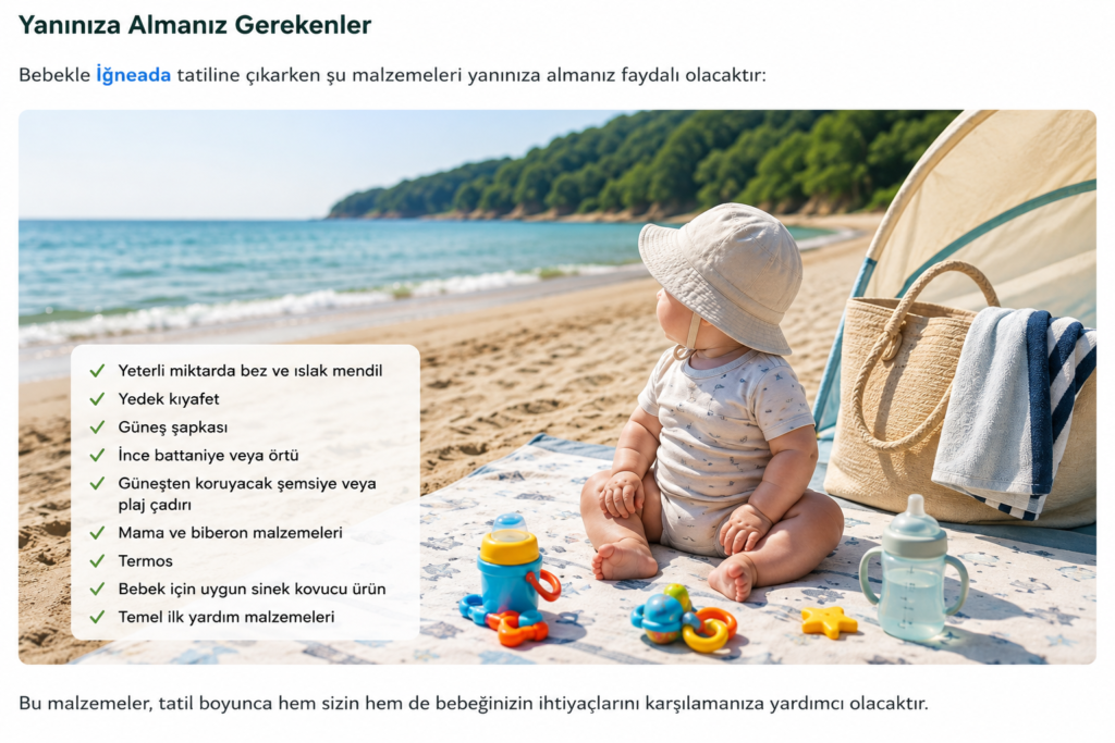 Bebekle İğneada'ya Gidilir mi? 1 Bebekle İğneada'ya Gidilir mi